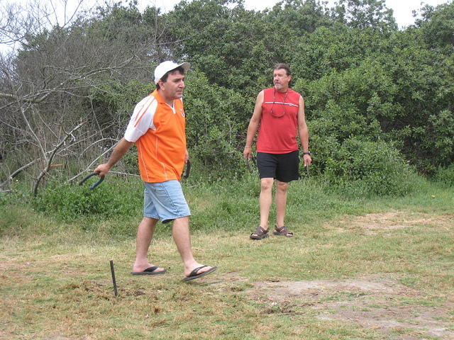 Frank and Dan on the other side