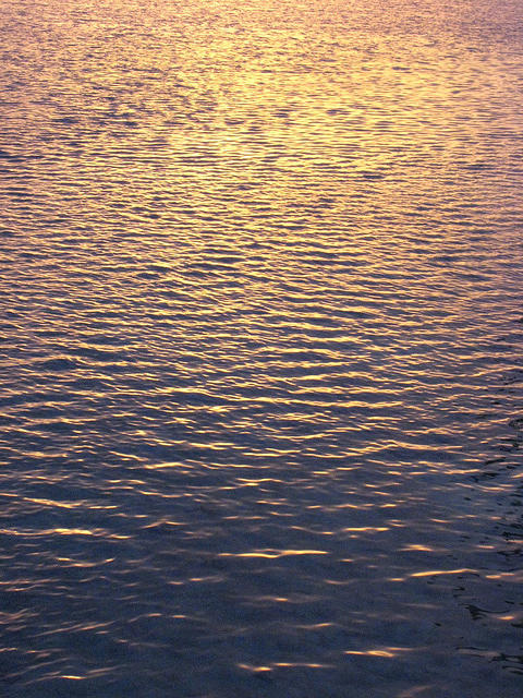 more water at sunrise