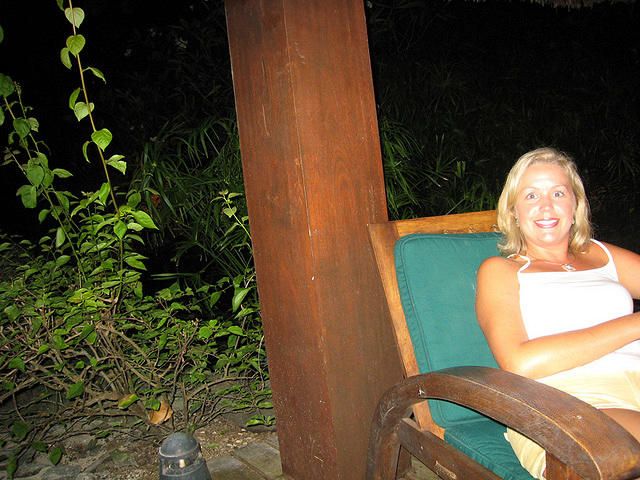 me waiting for dinner