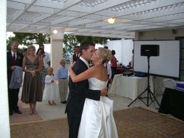 our first dance