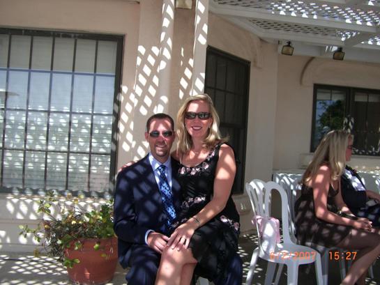 Mitch and Helena Cannady (flower girls parents)