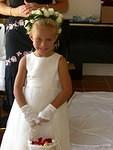 Lexi the flower girl